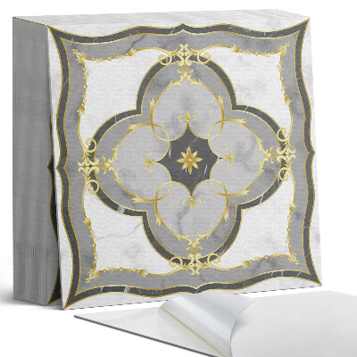 Samoprzylepne płytki na ścianę Stylowy motyw z dekoracyjnymi detalami