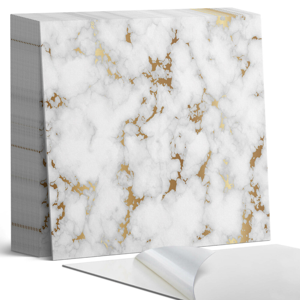 Kafelki samoprzylepne Marmurowe desenie z delikatnymi żyłkami