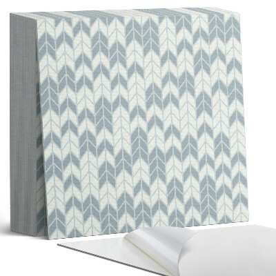 Samoprzylepne płytki na ścianę Motyw strzałkowego wzoru