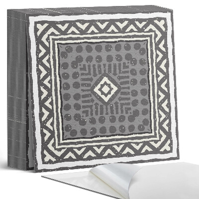 Kafelki samoprzylepne Wzór geometryczny w ramkach