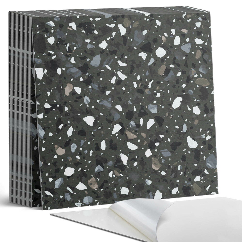 Samoprzylepne płytki na ścianę Kamienny motyw z detalami