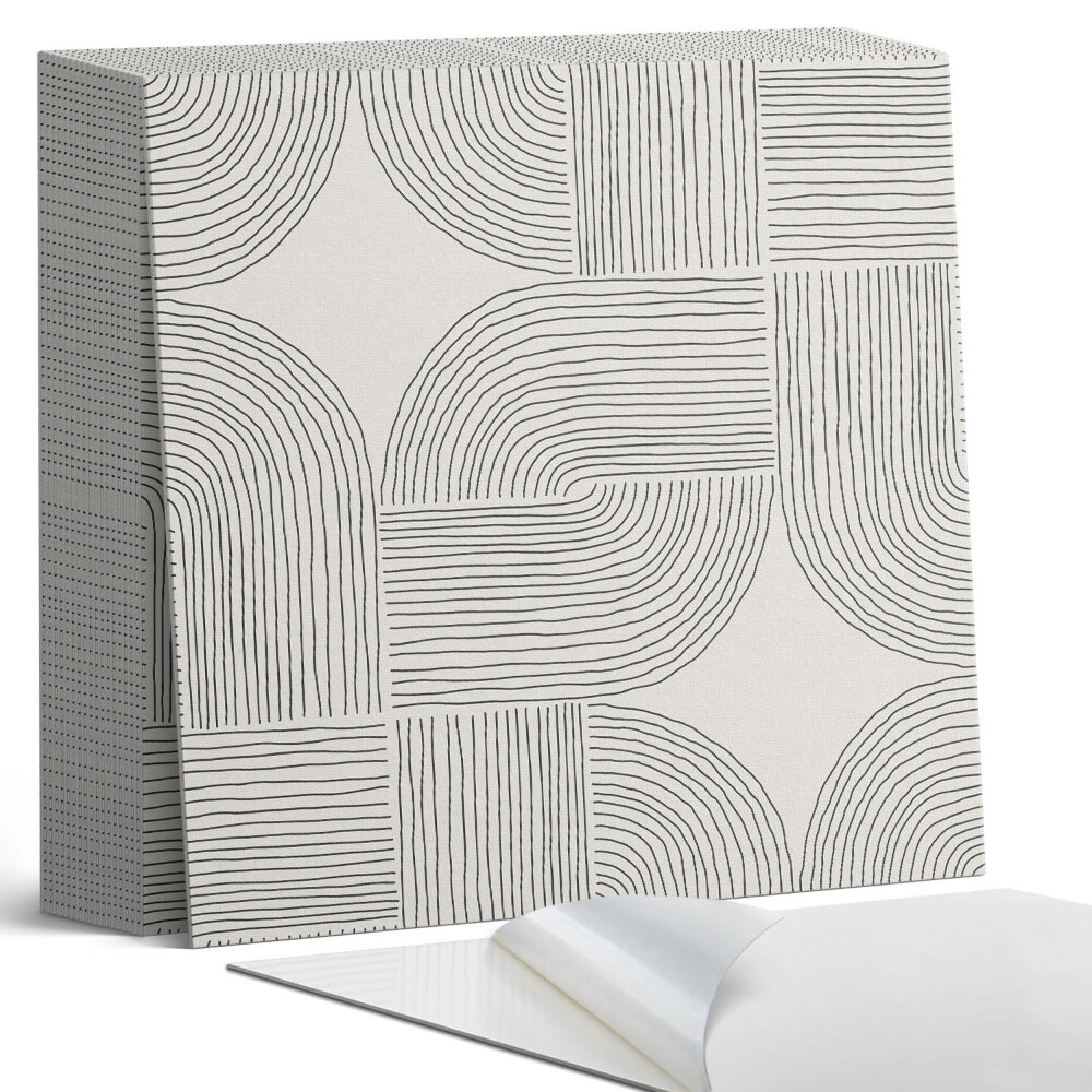 Samoprzylepne płytki Stylizowane kształty w geometrycznym porządku