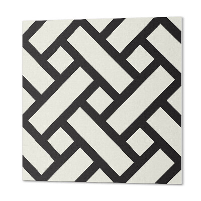 Samoprzylepne płytki na ścianę Splot geometrycznych kształtów