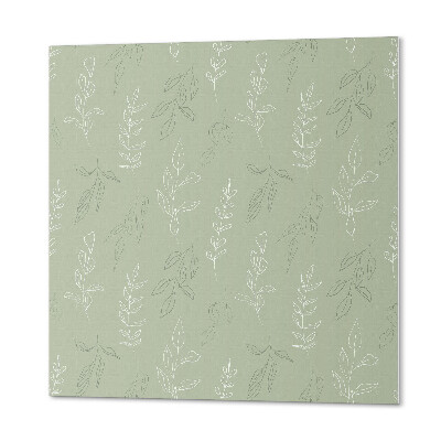 Samoprzylepne płytki Roślinny motyw