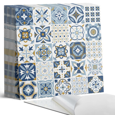 Samoprzylepne płytki na ścianę Kaflowe inspiracje dekoracyjne