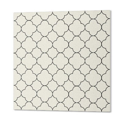 Kafelki samoprzylepne Kwiaty w siatkowym designie