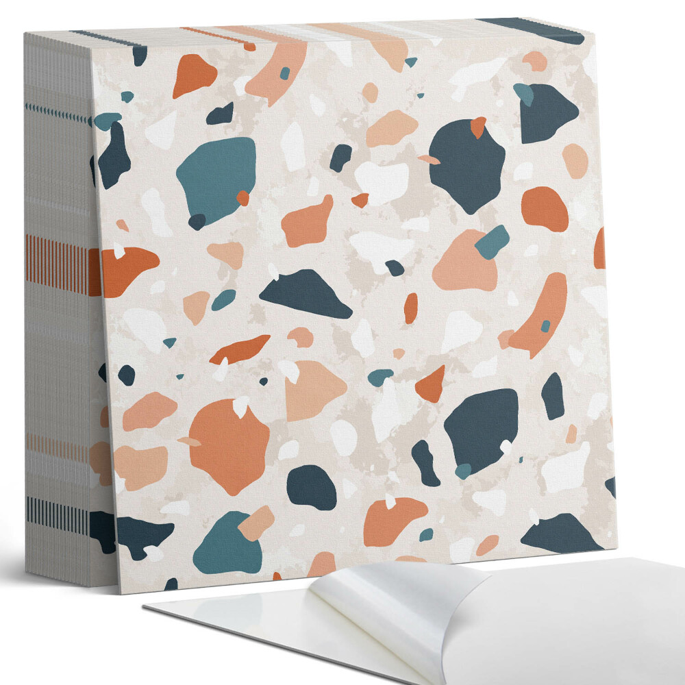 Samoprzylepne płytki Abstrakcyjny motyw kamieni