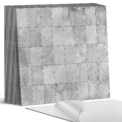 Samoprzylepne płytki na ścianę Mozaikowa układanka płytek