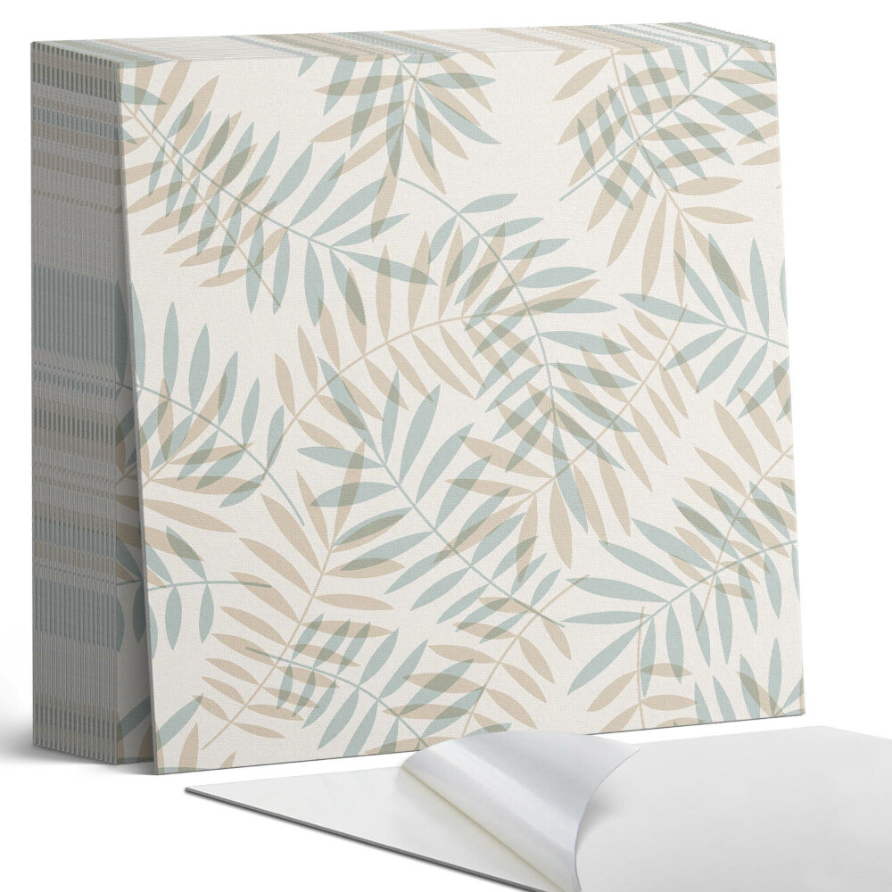 Samoprzylepne płytki Wzór subtelnych liści