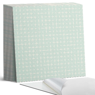 Kafelki samoprzylepne Wzór linii i krzyży w geometrii