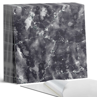 Samoprzylepne płytki Marmurowy motyw z delikatnymi żyłkami