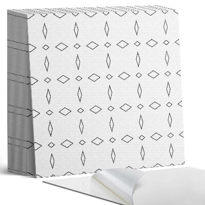 Samoprzylepne płytki na ścianę Rombowy wzór geometryczny