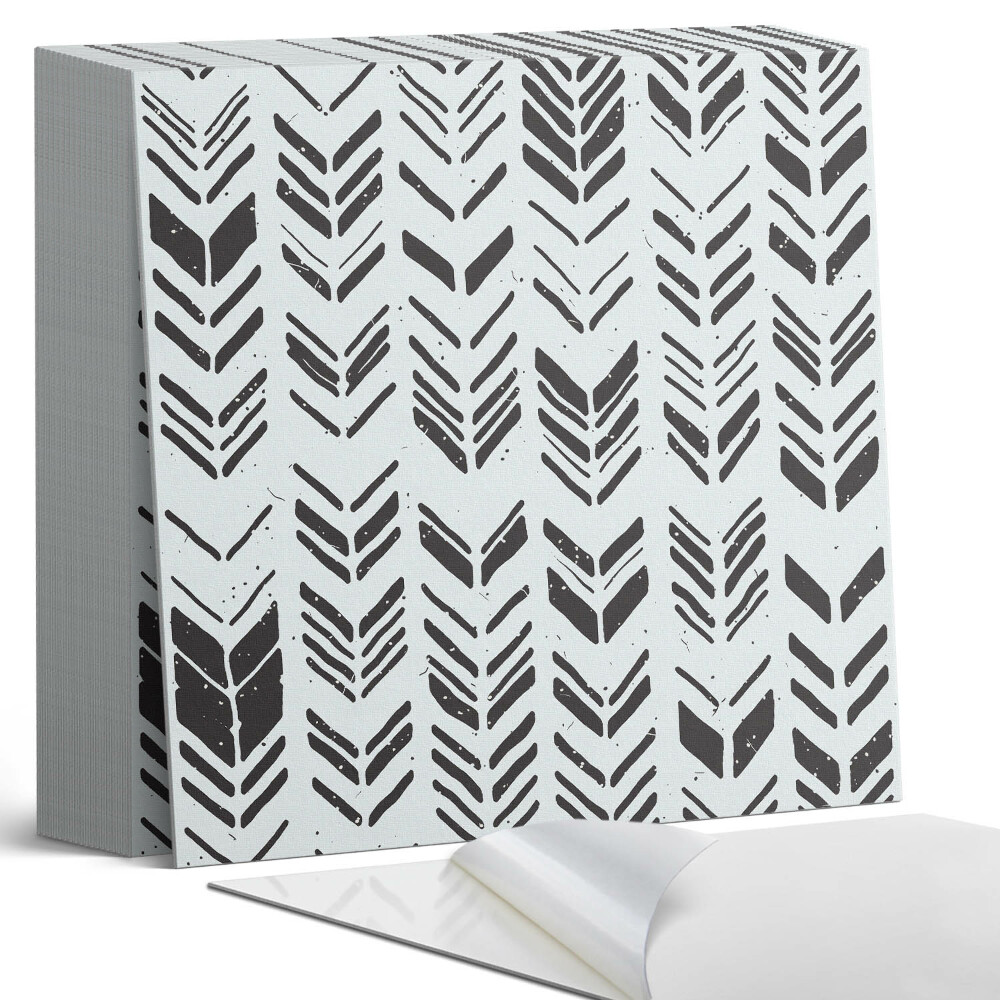 Kafelki samoprzylepne Motyw strzałek w szeregu