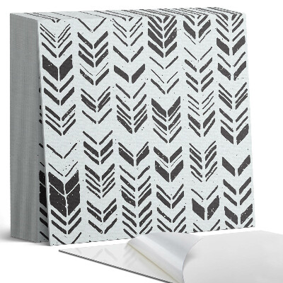 Kafelki samoprzylepne Motyw strzałek w szeregu