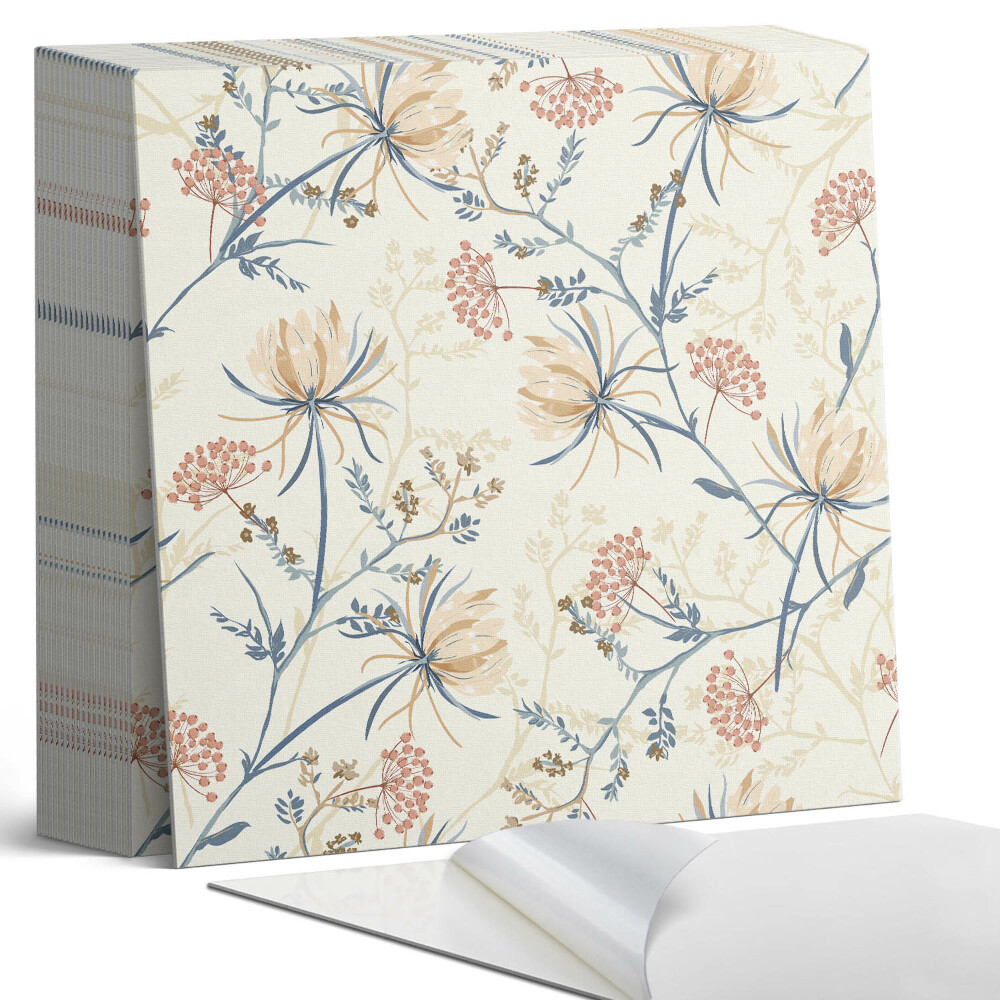 Kafelki samoprzylepne Kwiatowy motyw