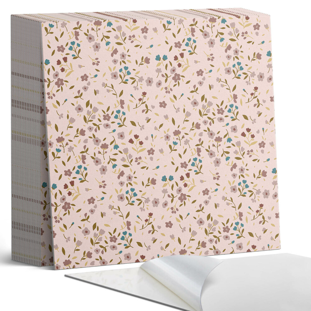 Kafelki samoprzylepne Kwiatowy motyw