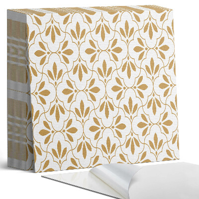 Samoprzylepne płytki Stylowy motyw roślinny