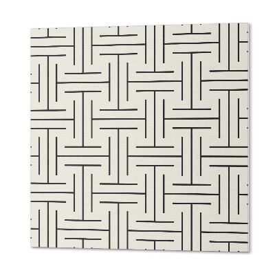 Samoprzylepne płytki na ścianę Kratka w nowoczesnym stylu