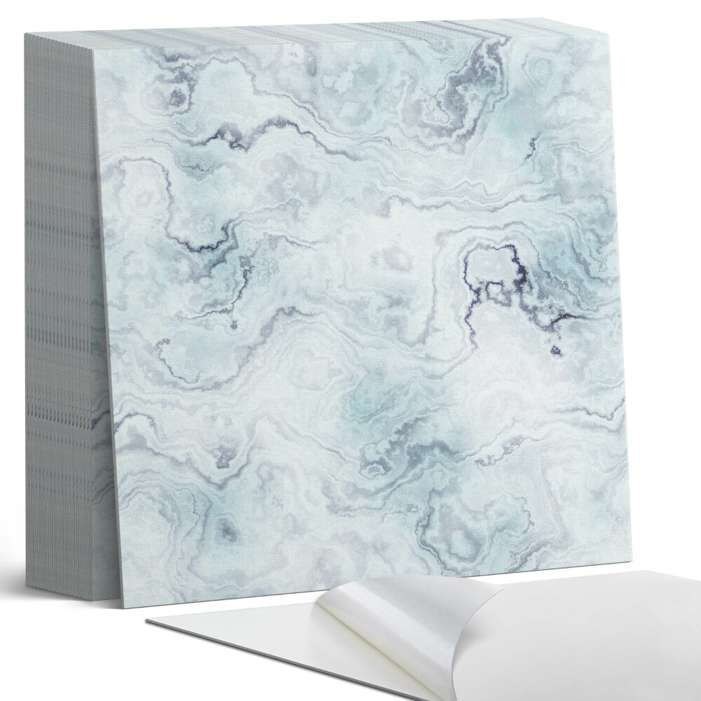 Samoprzylepne płytki na ścianę Ekspresyjny motyw marmurowy