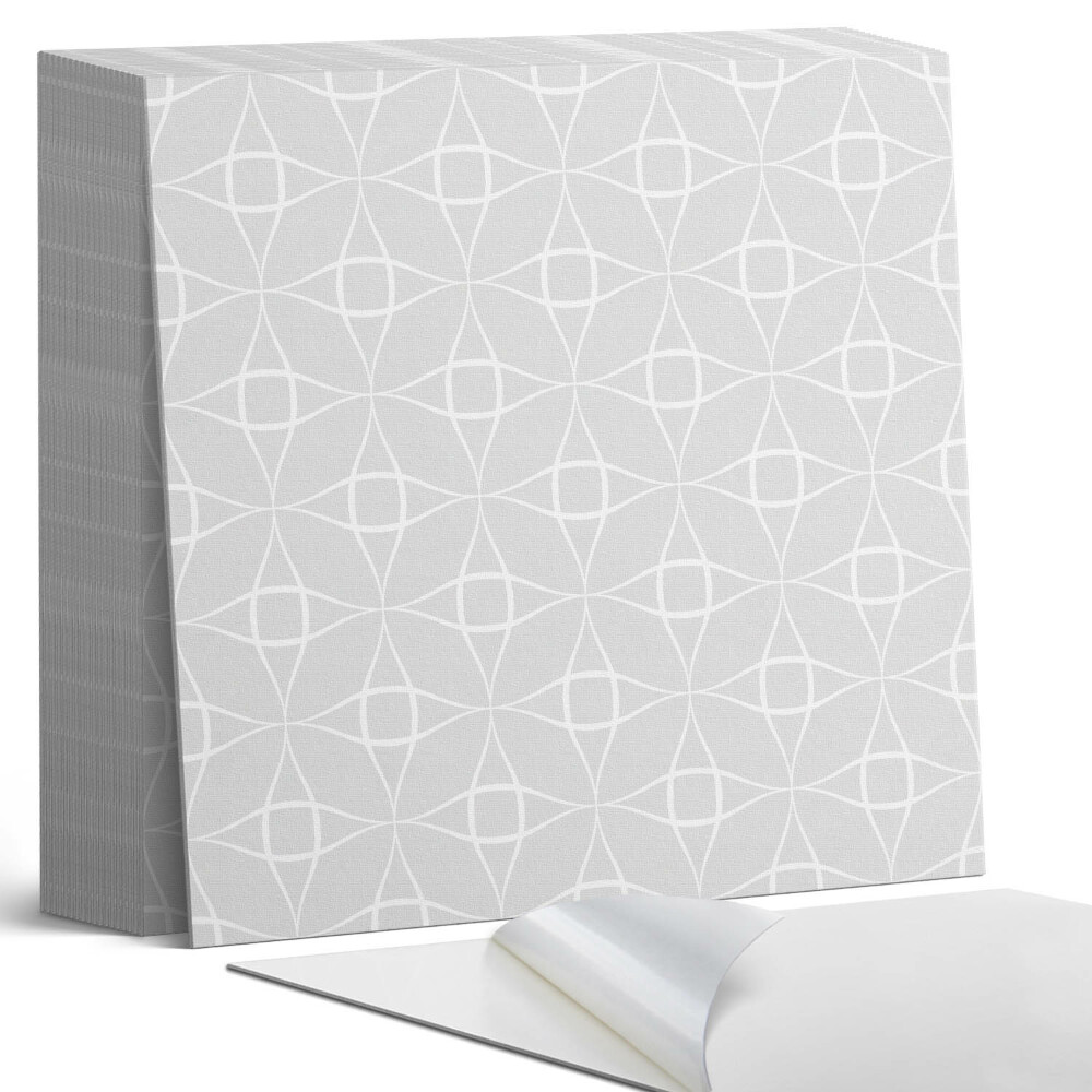 Samoprzylepne płytki Wzór siatki w geometrycznym stylu