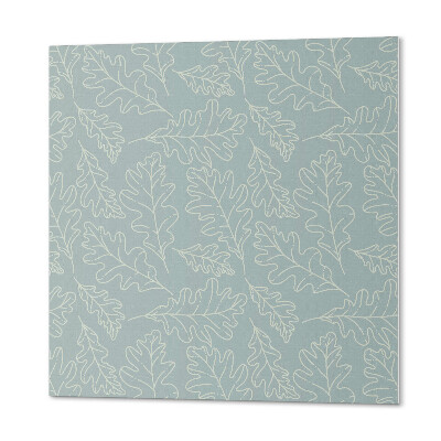 Samoprzylepne płytki Motyw liści na jasnym tle