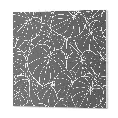 Samoprzylepne płytki na ścianę Liściasty design w finezyjnej formie