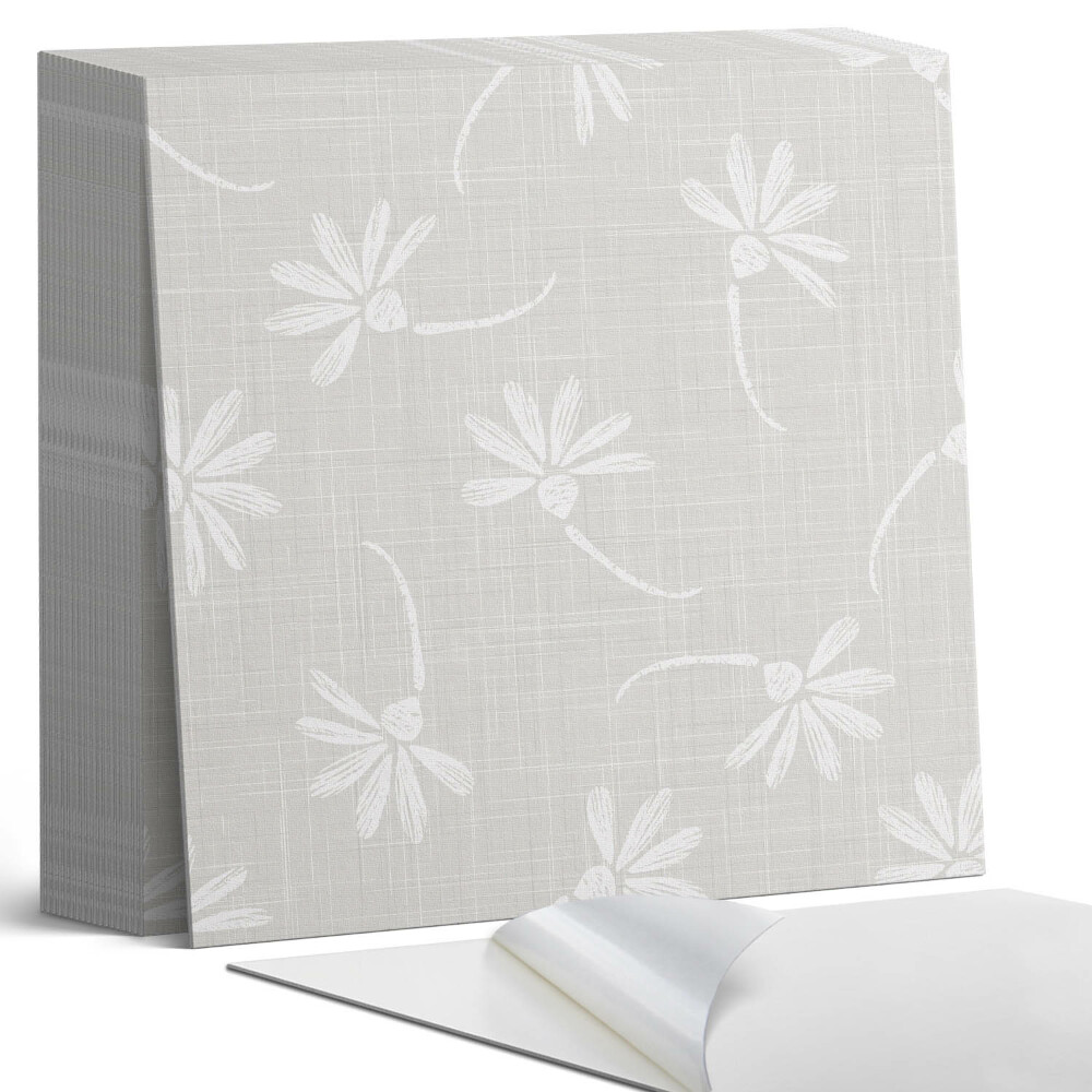 Kafelki samoprzylepne Kwiatowy motyw