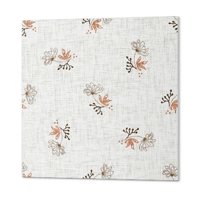 Samoprzylepne płytki Wzór kwiatowy