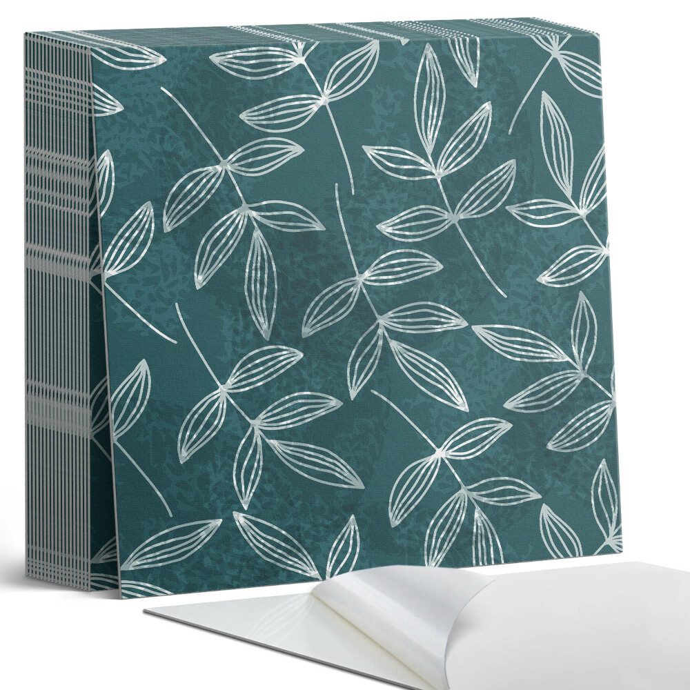 Samoprzylepne płytki Liście wzoru