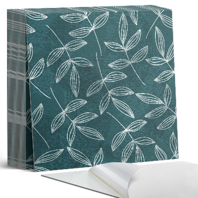 Samoprzylepne płytki Liście wzoru