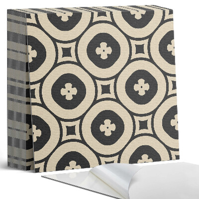 Samoprzylepne płytki na ścianę Wzór kwadratowych figur geometrycznych