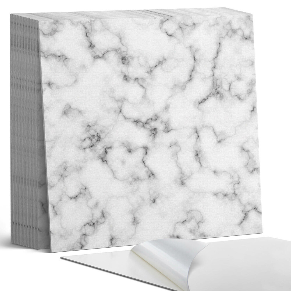 Samoprzylepne płytki Marmurowe wzory z delikatnymi żyłkami