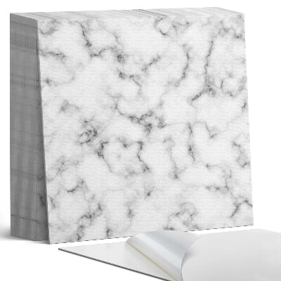 Samoprzylepne płytki Marmurowe wzory z delikatnymi żyłkami