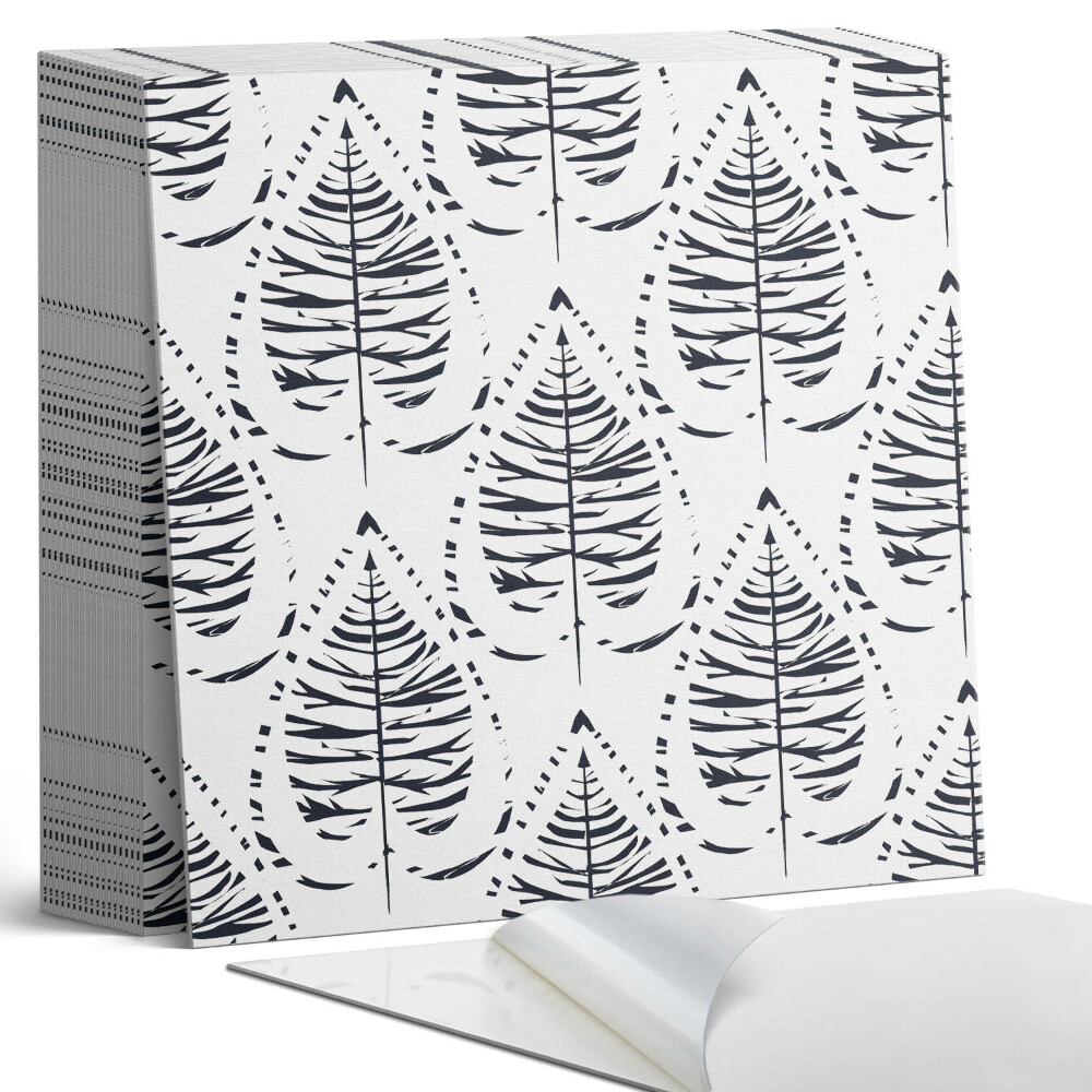 Samoprzylepne płytki na ścianę Liściasty rytm natury