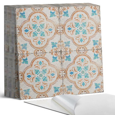 Kafelki samoprzylepne Kwiatowy wzór dekoracyjny