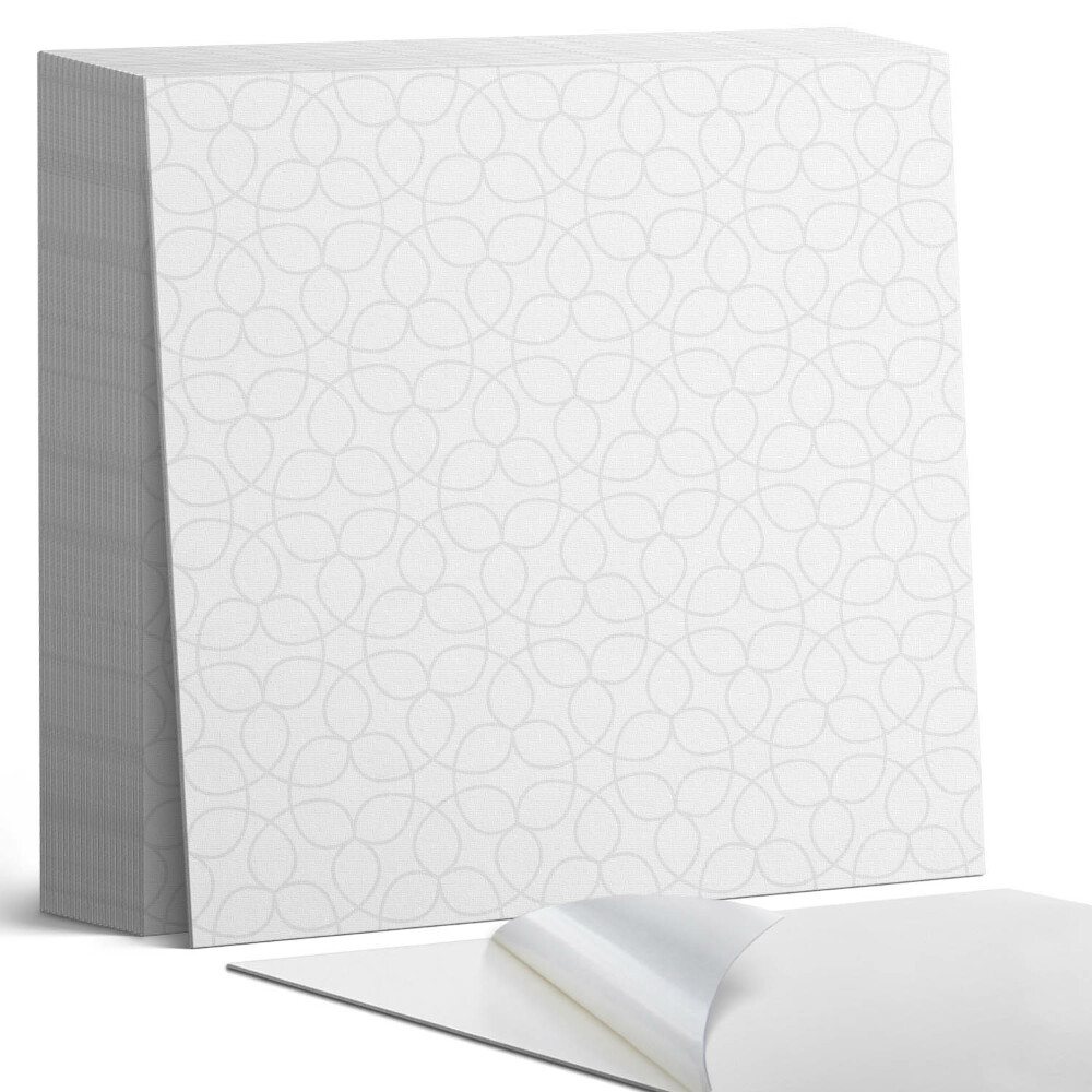 Samoprzylepne płytki na ścianę Subtelne okręgi w pastelowych tonach