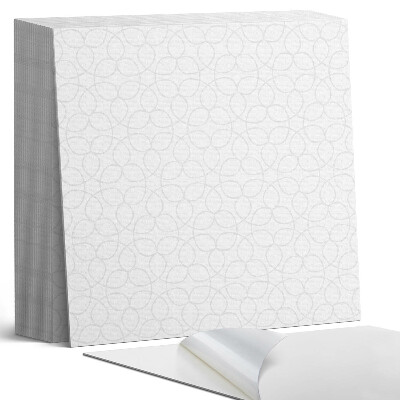 Samoprzylepne płytki na ścianę Subtelne okręgi w pastelowych tonach