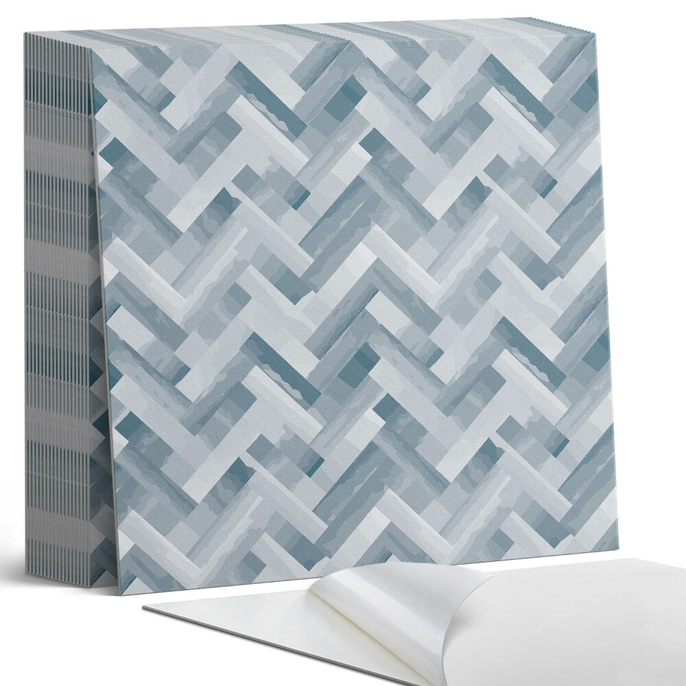 Kafelki samoprzylepne Zygzakowy wzór w paski