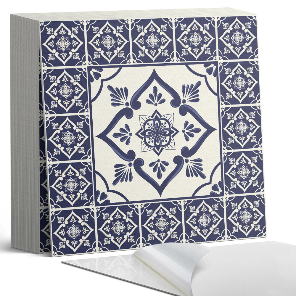 Samoprzylepne płytki Kwiatowe akcenty w stylu naturalnym