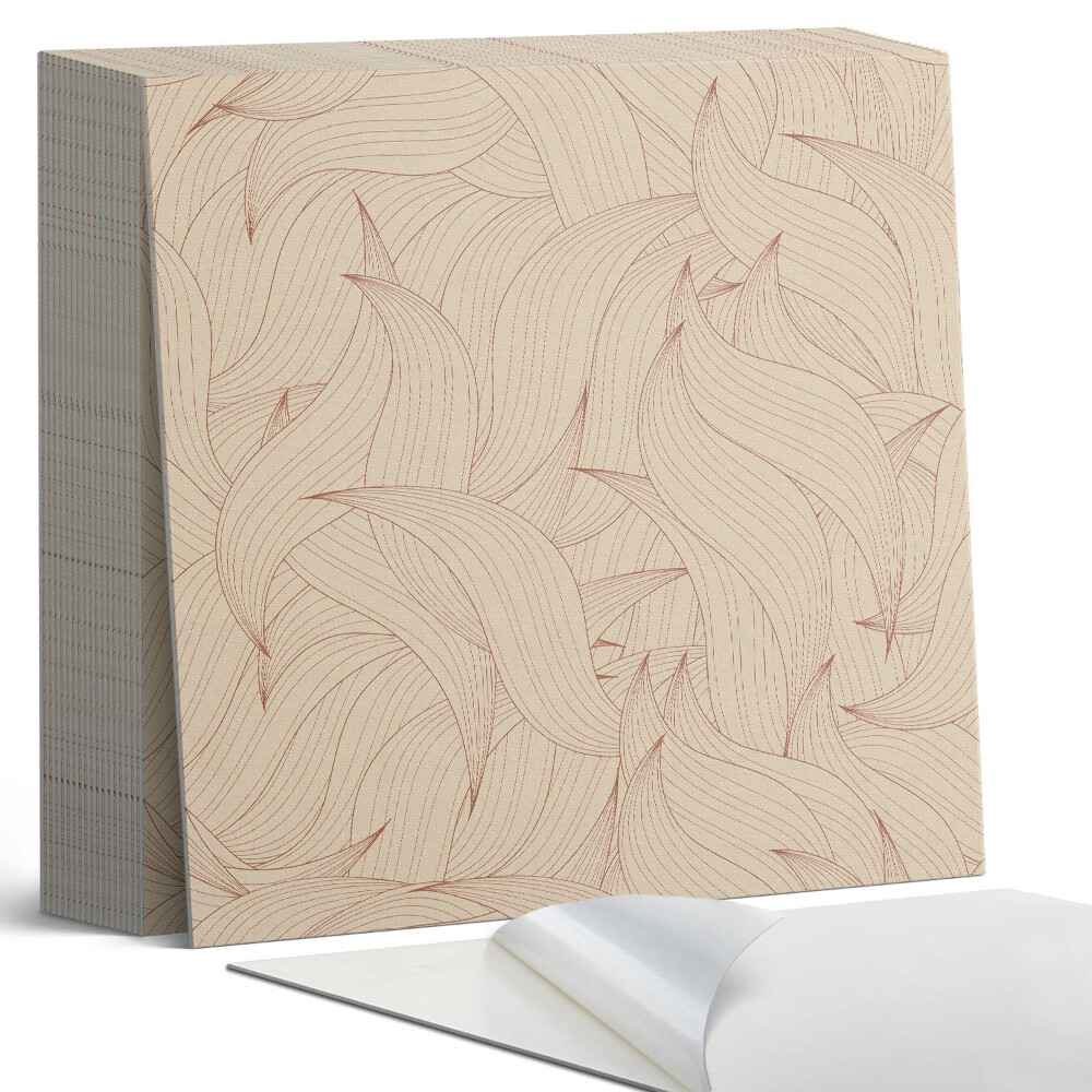 Samoprzylepne płytki Wzór krętych linii