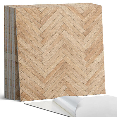 Samoprzylepne płytki Jodełkowy wzór na podłodze