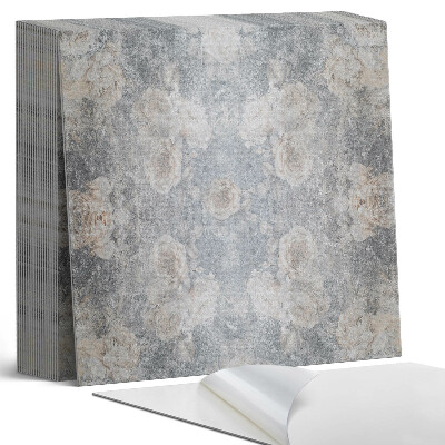 Samoprzylepne płytki Kwiatowy motyw