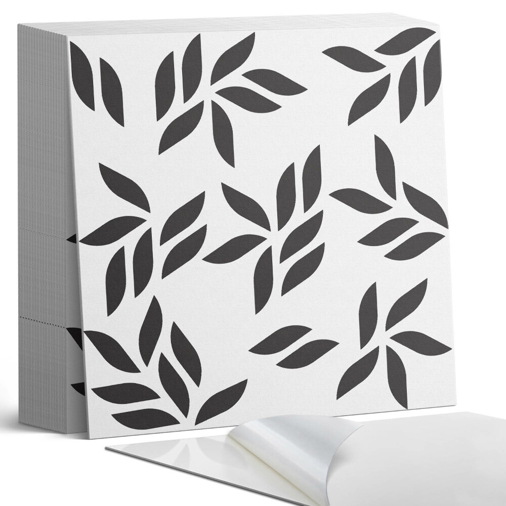 Samoprzylepne płytki Liściasty motyw