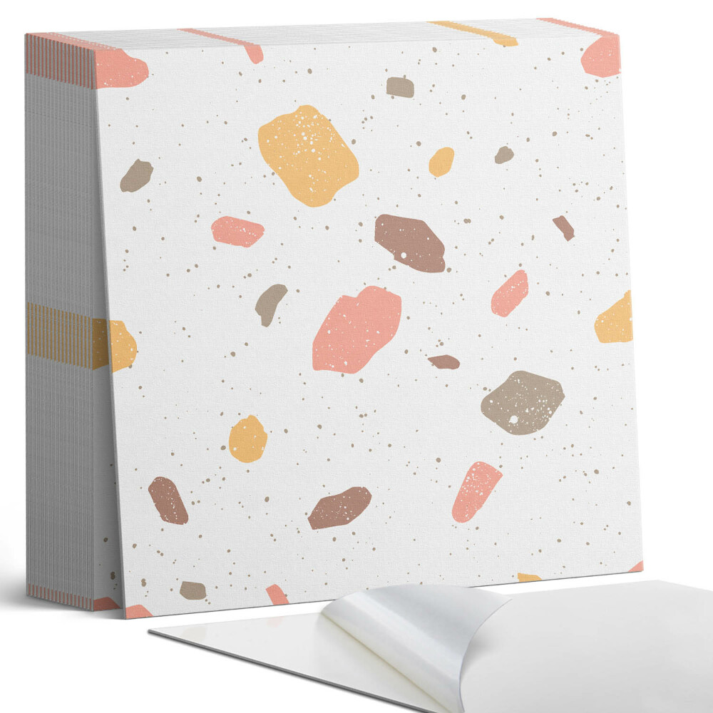 Samoprzylepne płytki Abstrakcyjny motyw z plamami