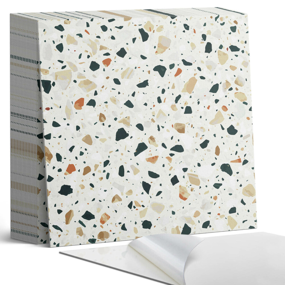 Samoprzylepne płytki na ścianę Kamienna mozaika