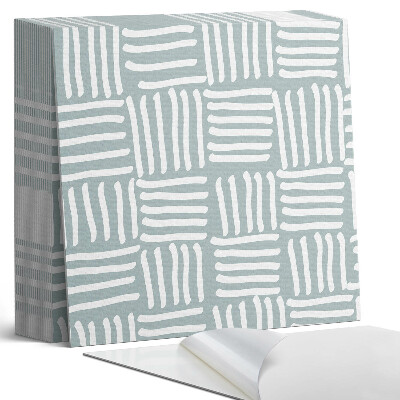 Kafelki samoprzylepne Nowoczesny motyw linii geometrycznych