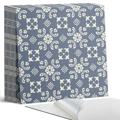 Kafelki samoprzylepne Kwiatowy motyw z tłem