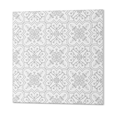 Samoprzylepne płytki Dekoracyjny wzór kwiatów z ornamentami