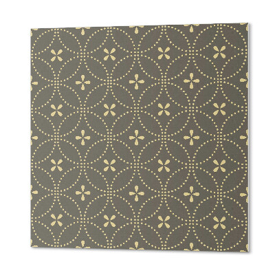 Kafelki samoprzylepne Wzór z subtelnymi roślinnymi detalami