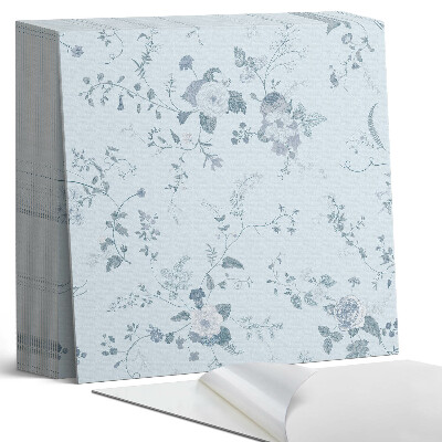 Samoprzylepne płytki na ścianę Kwiatowa kompozycja